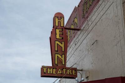 Photo of the Henn Theater in Downtown Murphy NC